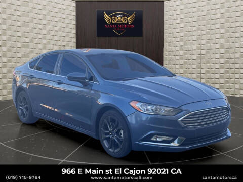 2018 Ford Fusion SE
