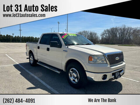 2008 Ford F-150 for sale at Lot 31 Auto Sales in Kenosha WI
