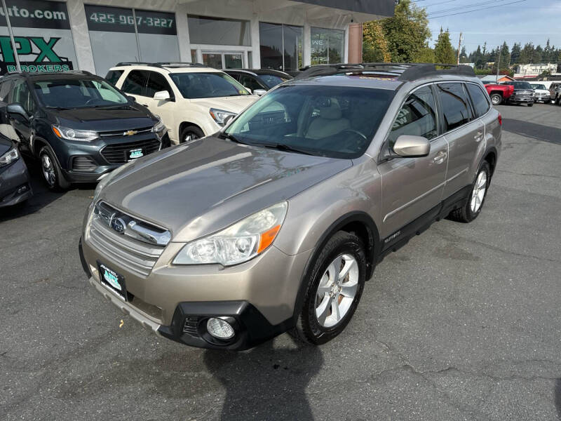 2014 Subaru Outback for sale at APX Auto Brokers in Edmonds WA