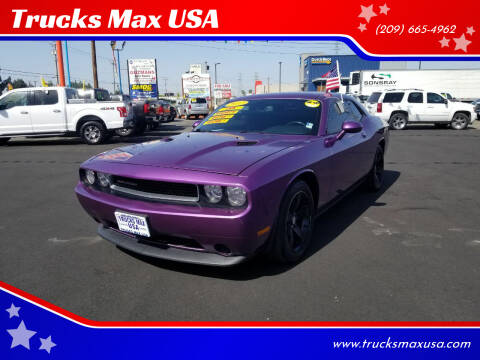 2012 Dodge Challenger for sale at Trucks Max USA in Manteca CA