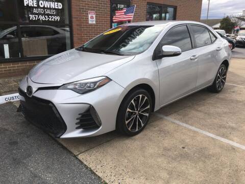 2019 Toyota Corolla for sale at Bankruptcy Car Financing in Norfolk VA