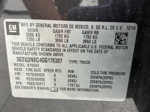 2016 GMC Sierra 1500