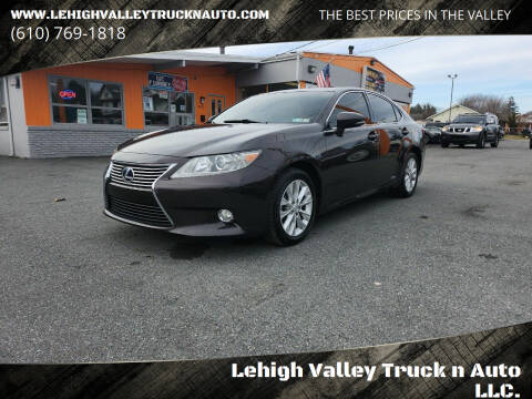 2013 Lexus ES 300h for sale at Lehigh Valley Truck n Auto LLC. in Schnecksville PA