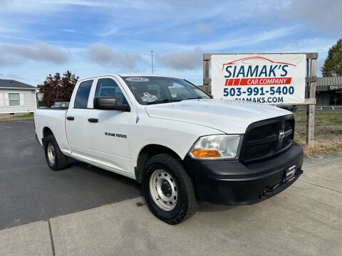 2012 RAM 1500 for sale at Woodburn Trailers - Siamak's Car Company llc in Woodburn OR