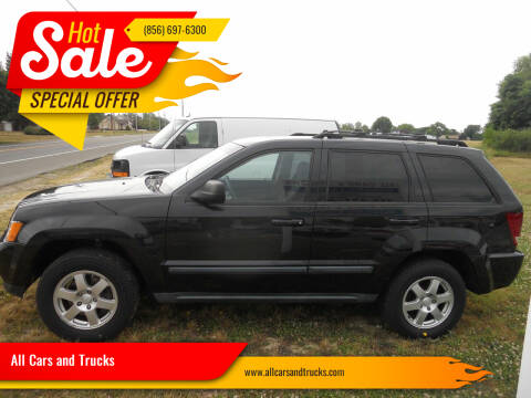 2009 Jeep Grand Cherokee for sale at All Cars and Trucks in Buena NJ