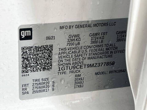 2021 GMC Sierra 1500