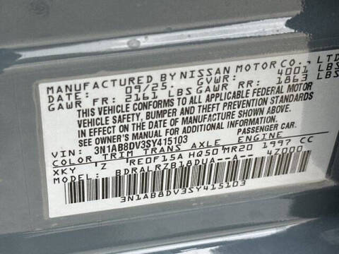 2025 Nissan Sentra SR