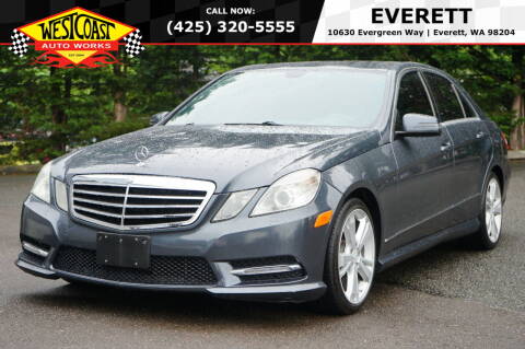 2013 Mercedes-Benz E-Class for sale at West Coast Auto Works in Edmonds WA