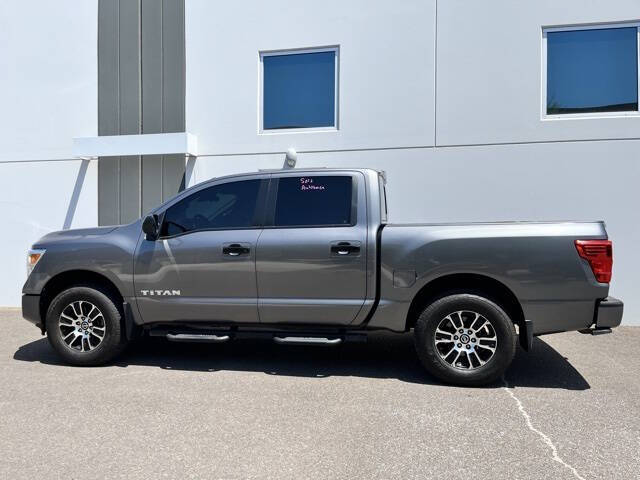 Used 2021 Nissan Titan SV with VIN 1N6AA1EEXMN516996 for sale in Peoria, AZ