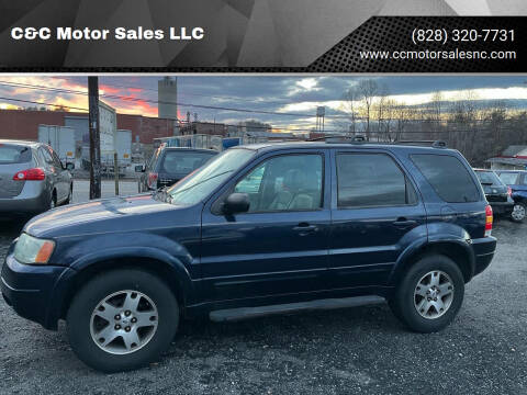 2004 Ford Escape for sale at C&C Motor Sales LLC in Hudson NC