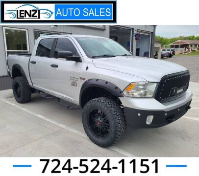 2016 RAM Ram Pickup 1500 for sale at LENZI AUTO SALES in Sarver PA