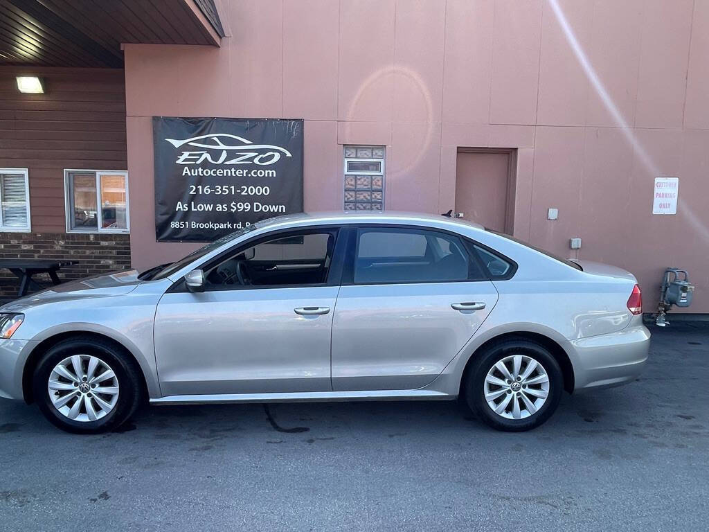 2013 Volkswagen Passat for sale at ENZO AUTO in Parma, OH