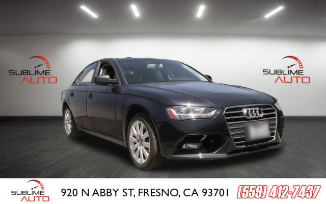 2014 Audi A4 for sale at SUBLIME AUTO in Fresno, CA