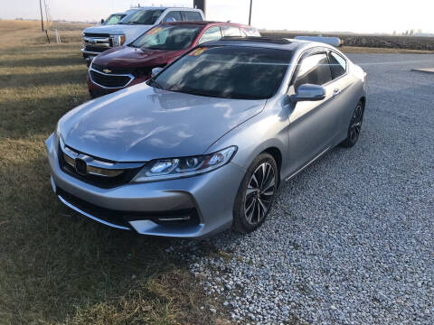 2016 Honda Accord for sale at Tiger Auto Sales Inc in Danville IA