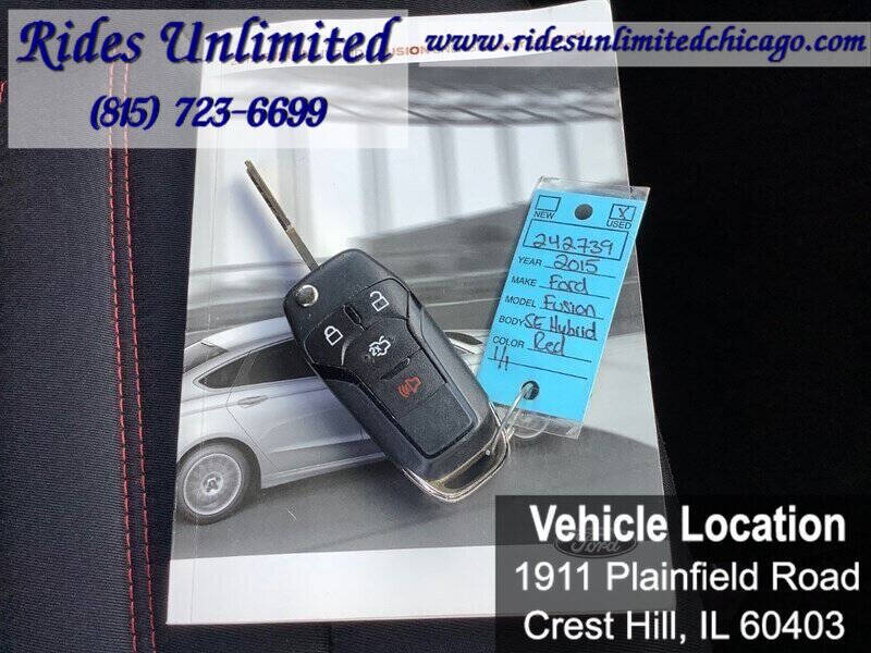 2015 Ford Fusion Hybrid SE