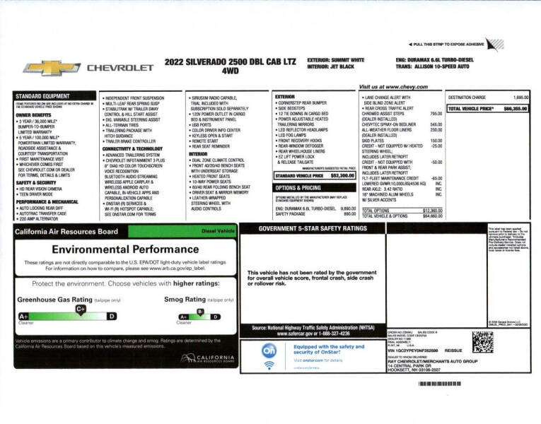 2022 Chevrolet Silverado 2500HD LTZ