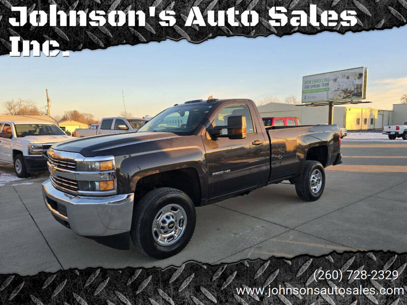 2016 Chevrolet Silverado 2500HD for sale at Johnson's Auto Sales Inc. in Decatur IN