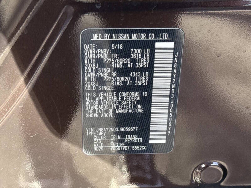 2018 Nissan Armada SL