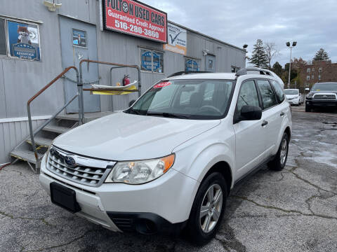 2011 Subaru Forester for sale at Fulton Used Cars in Hempstead NY