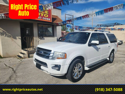 2017 Ford Expedition EL for sale at Right Price Auto in Sapulpa OK