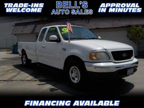 2003 Ford F-150 for sale at Bell's Auto Sales in Corona CA