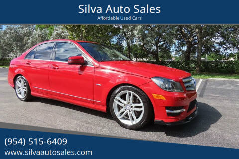 2012 Mercedes-Benz C-Class for sale at Silva Auto Sales in Pompano Beach FL