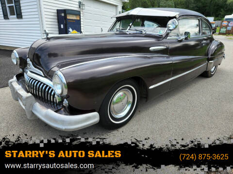 1947 Buick Roadmaster for sale at STARRY'S AUTO SALES in New Alexandria PA