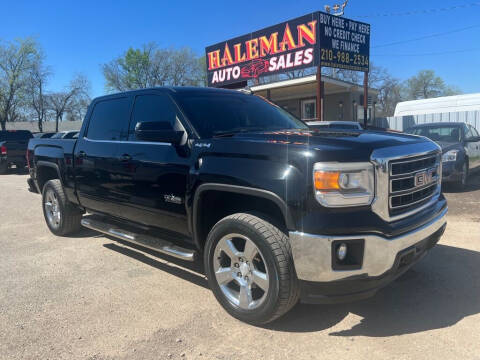 2015 GMC Sierra 1500 for sale at HALEMAN AUTO SALES in San Antonio TX