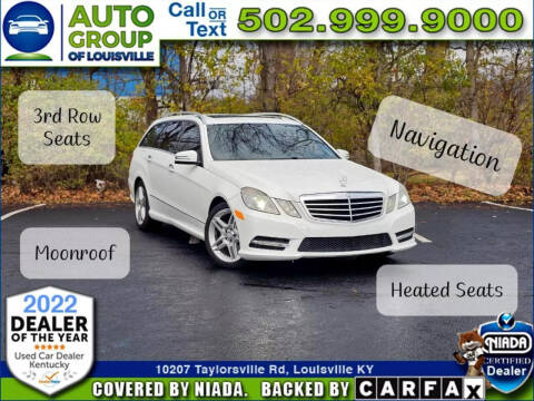 2013 Mercedes-Benz E-Class for sale at Auto Group of Louisville in Louisville KY