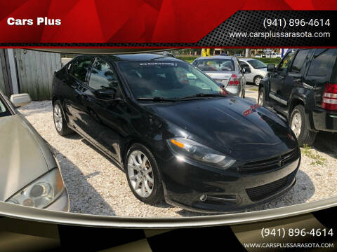 2013 Dodge Dart for sale at Cars Plus, LLC in Bradenton FL