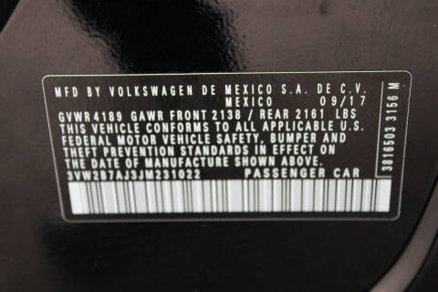 2018 Volkswagen Jetta 1.4T S