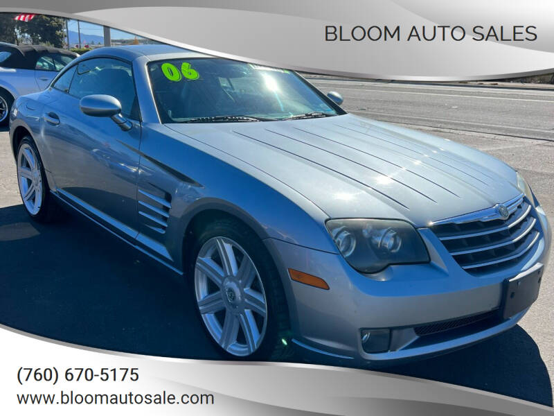 2006 Chrysler Crossfire for sale at Bloom Auto Sales in Escondido CA