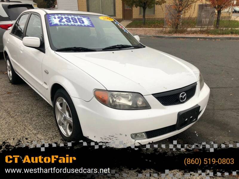 2003 Mazda Protege for sale at CT AutoFair in West Hartford CT