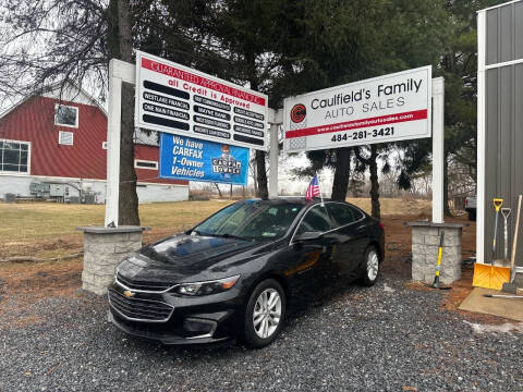 2018 Chevrolet Malibu for sale at Caulfields Family Auto Sales in Bath PA