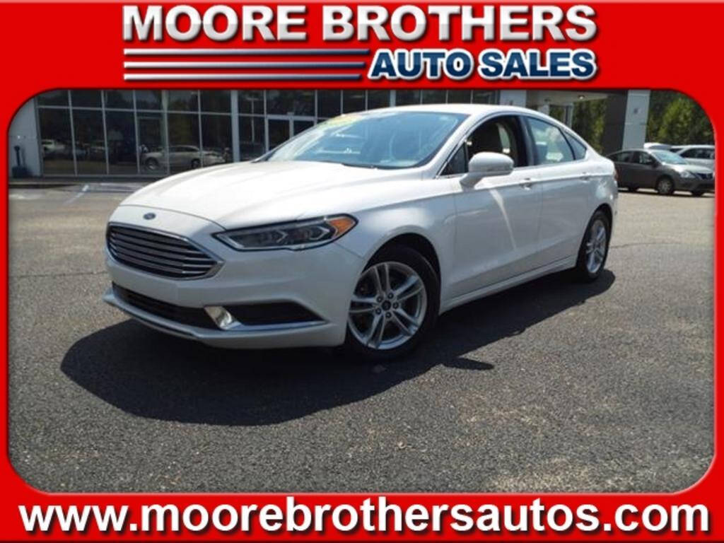 2018 Ford Fusion for sale at MOORE BROTHERS in Oxford, MS