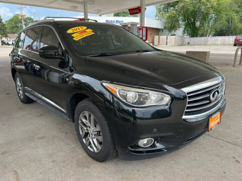 2015 Infiniti QX60 for sale at REVOLUTION MOTORS LLC in Waukegan IL