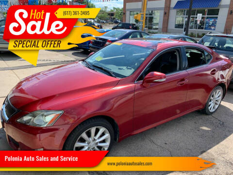 2009 Lexus IS 250 for sale at Polonia Auto Sales and Service in Boston MA