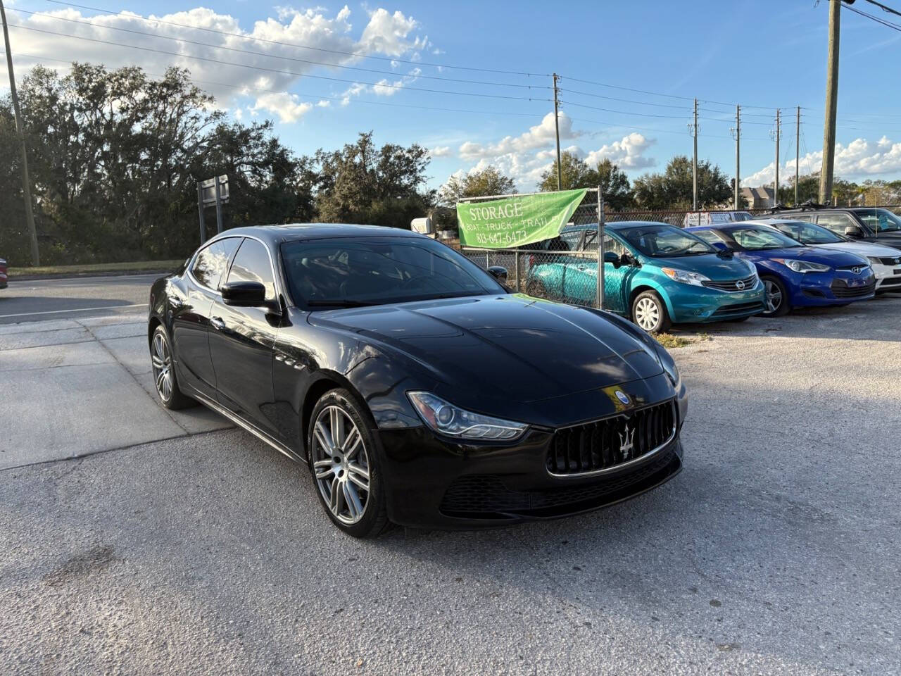 2015 Maserati Ghibli for sale at Hobgood Auto Sales in Land O Lakes, FL