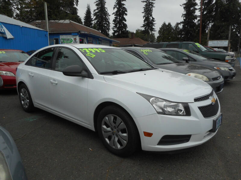 2013 Chevrolet Cruze for sale at Lino's Autos Inc in Vancouver WA