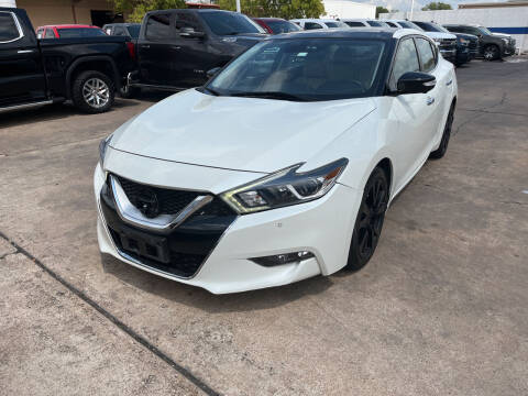 2017 Nissan Maxima for sale at ANF AUTO FINANCE in Houston TX
