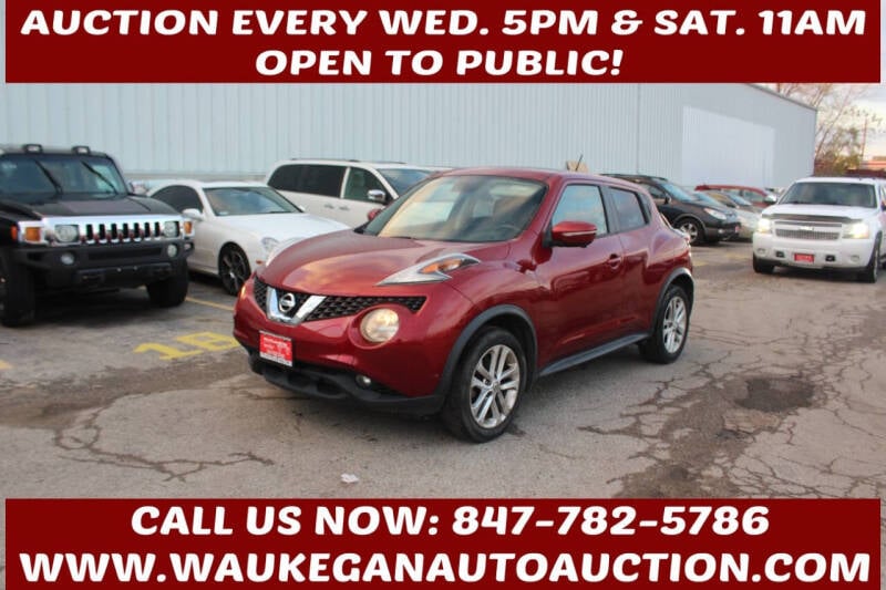 2015 Nissan JUKE for sale at Waukegan Auto Auction in Waukegan IL