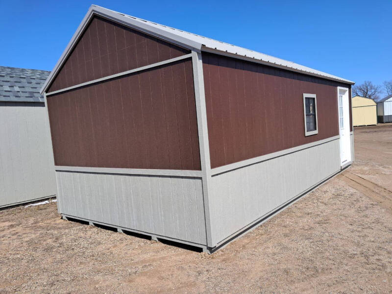 CUSTOM SHEDS ON HWY 10 12X24 GABLE GARAGE