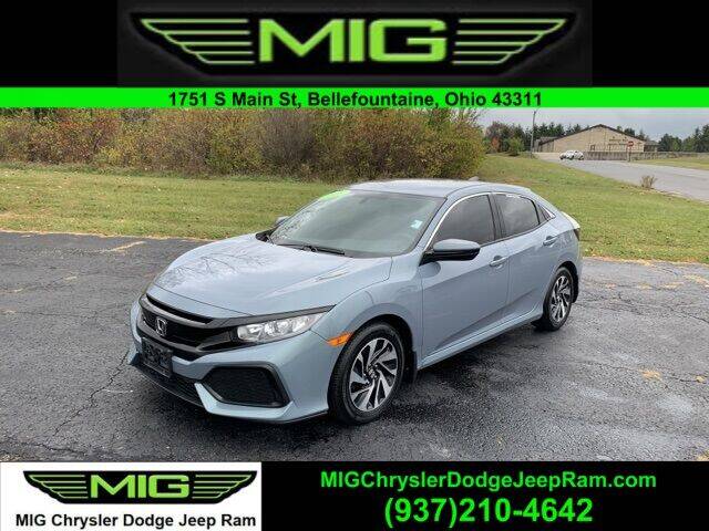 2018 Honda Civic for sale at MIG Chrysler Dodge Jeep Ram in Bellefontaine OH