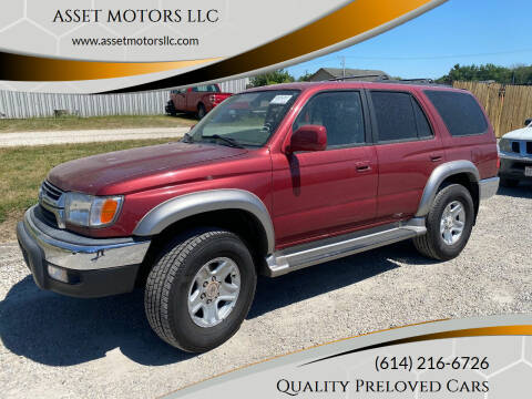 2001 Toyota 4Runner for sale at ASSET MOTORS LLC in Westerville OH