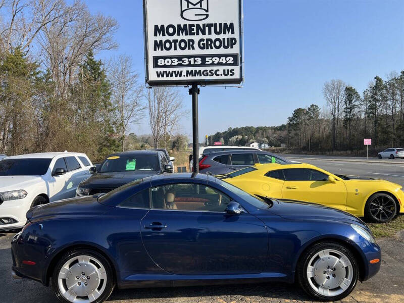 2002 Lexus SC 430 for sale at Momentum Motor Group in Lancaster SC