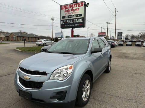 2015 Chevrolet Equinox for sale at Unlimited Auto Group in West Chester OH