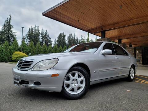 2001 Mercedes-Benz S-Class for sale at Silver Star Auto in Lynnwood WA