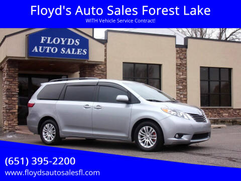 2015 Toyota Sienna for sale at Floyd's Auto Sales Forest Lake in Forest Lake MN