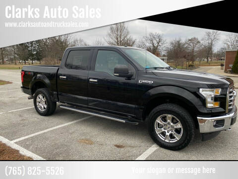 2016 Ford F-150 for sale at Clarks Auto Sales in Connersville IN