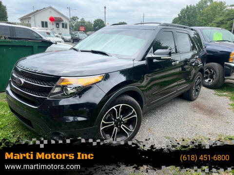 2014 Ford Explorer for sale at Marti Motors Inc in Madison IL